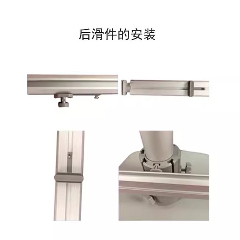 定制野战挂图架展示架铝合金伸缩地图广告架2*2.2m快展架背景支架