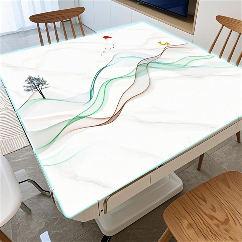 麻将桌面钢化玻璃茶几面支持常规尺寸餐桌面