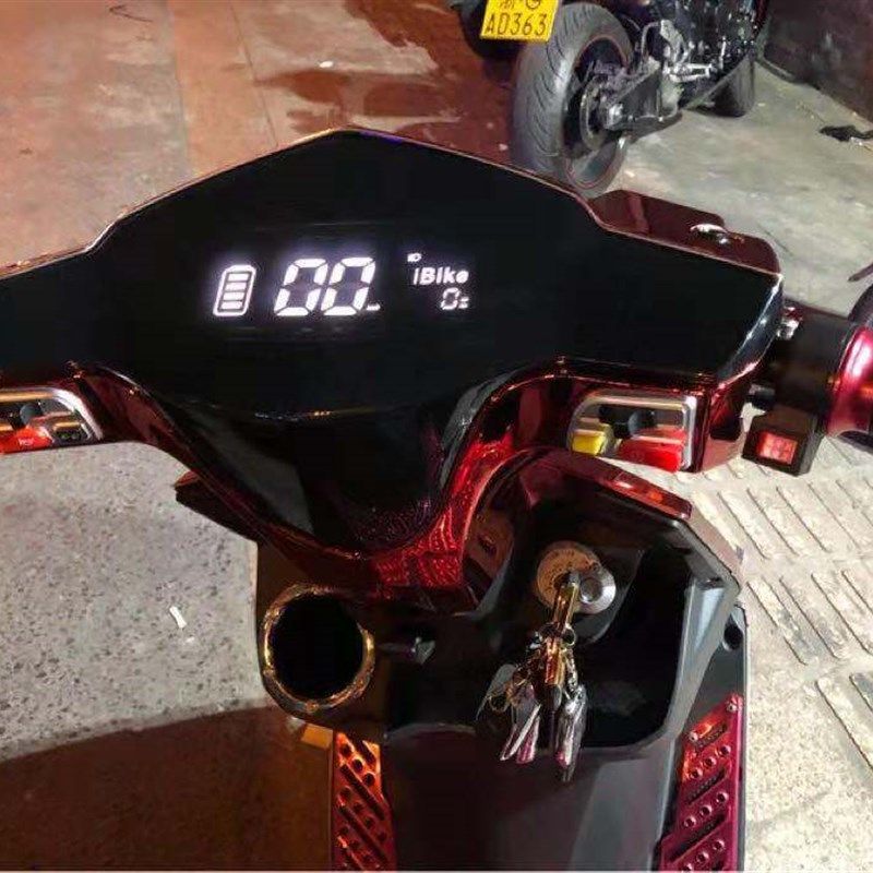 新款战速电动车LED仪表鬼火3代新款仪表 仪表壳 仪表玻璃 开关