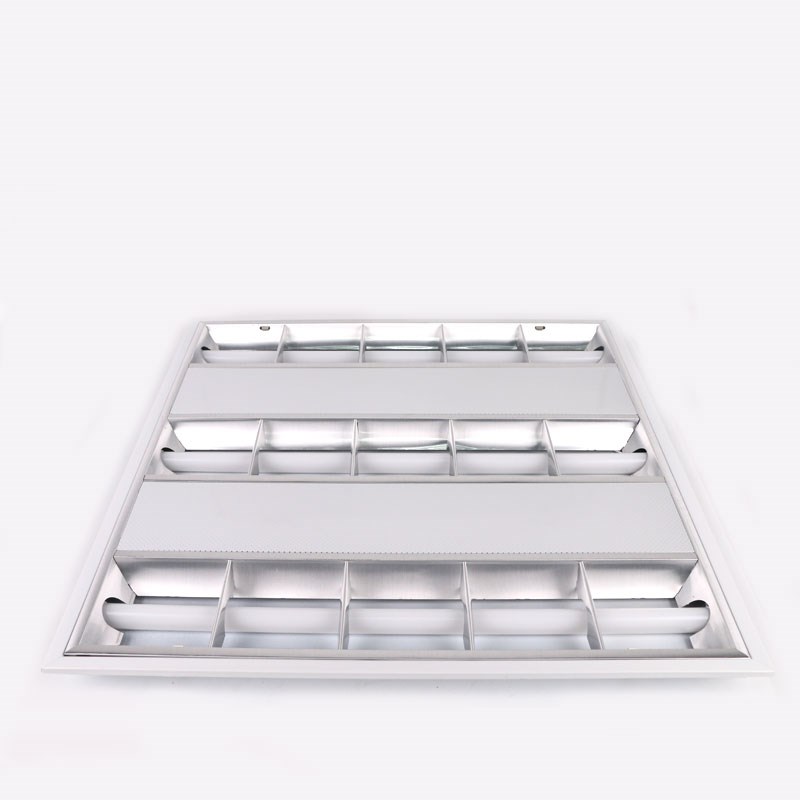 led格栅灯嵌入式平板灯00x00面板灯办公室写字楼商场荧光格珊灯