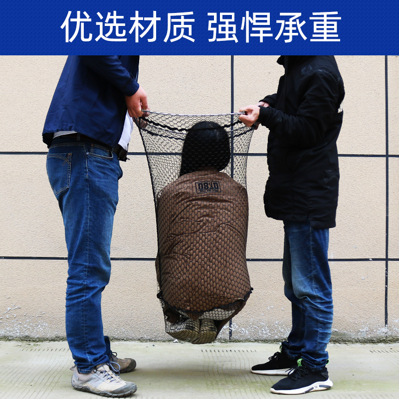 大鱼抄网头加深捞鱼网兜可折叠大物青鱼巨物大号操网钓鱼配件抄子