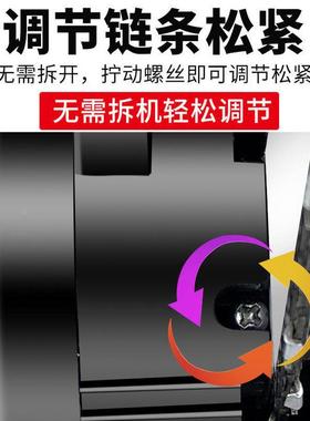 无刷电手锯充电提式电链户外锯无线小型伐单手锯砍树修PNQ枝木锯