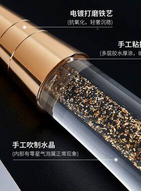 现后轻奢鎏金水滴床头小吊灯梯创XVQ意代吧台阁楼别墅楼水晶轻奢