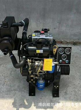 2105/21130马力柴油机双船缸柴冷油机水小型双缸柴油机用柴动油发