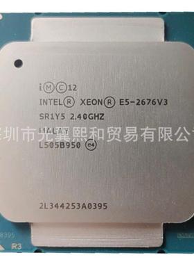 Intel5E2676V32.40G122核120W支持X99LAG0FDQ11-3