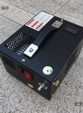 12V车载高压充气泵30Mpa便携高压打气机4500psiq潜水呼吸气麦太保