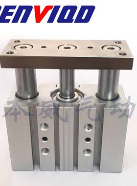 X本威气动导杆三轴气TCM25XTCM2030X40X50X缸75X100X125X150X20X0