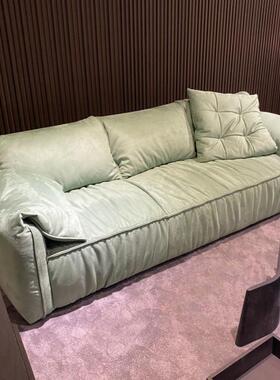 baxter磨绒直排科技布砂象耳UAY朵羽绒沙大发利意大网红款双面凯