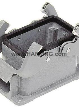 亭HARTING浩50109300100272B表面安装底座G102*P21双锁扣