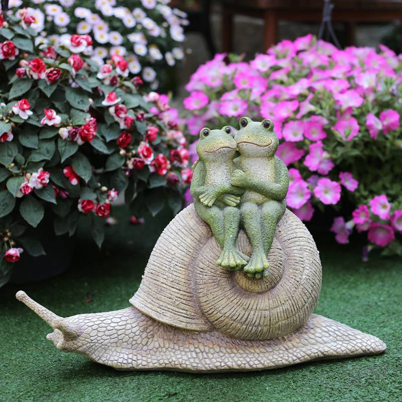 户外花园庭院树脂乌龟蜗牛小动物摆件别墅园艺创意装饰品景观雕塑