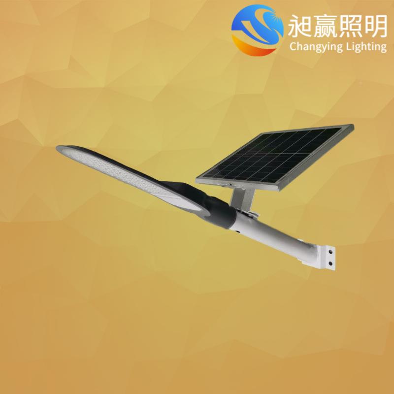 太阳能灯户外院灯家用超庭亮新农村路HUS灯防水大光控挂墙壁1功0