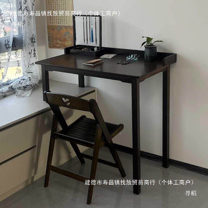 低脚飘短电脑桌窗台高学窗MHD习书桌卧室小桌子写字台改造长腿桌