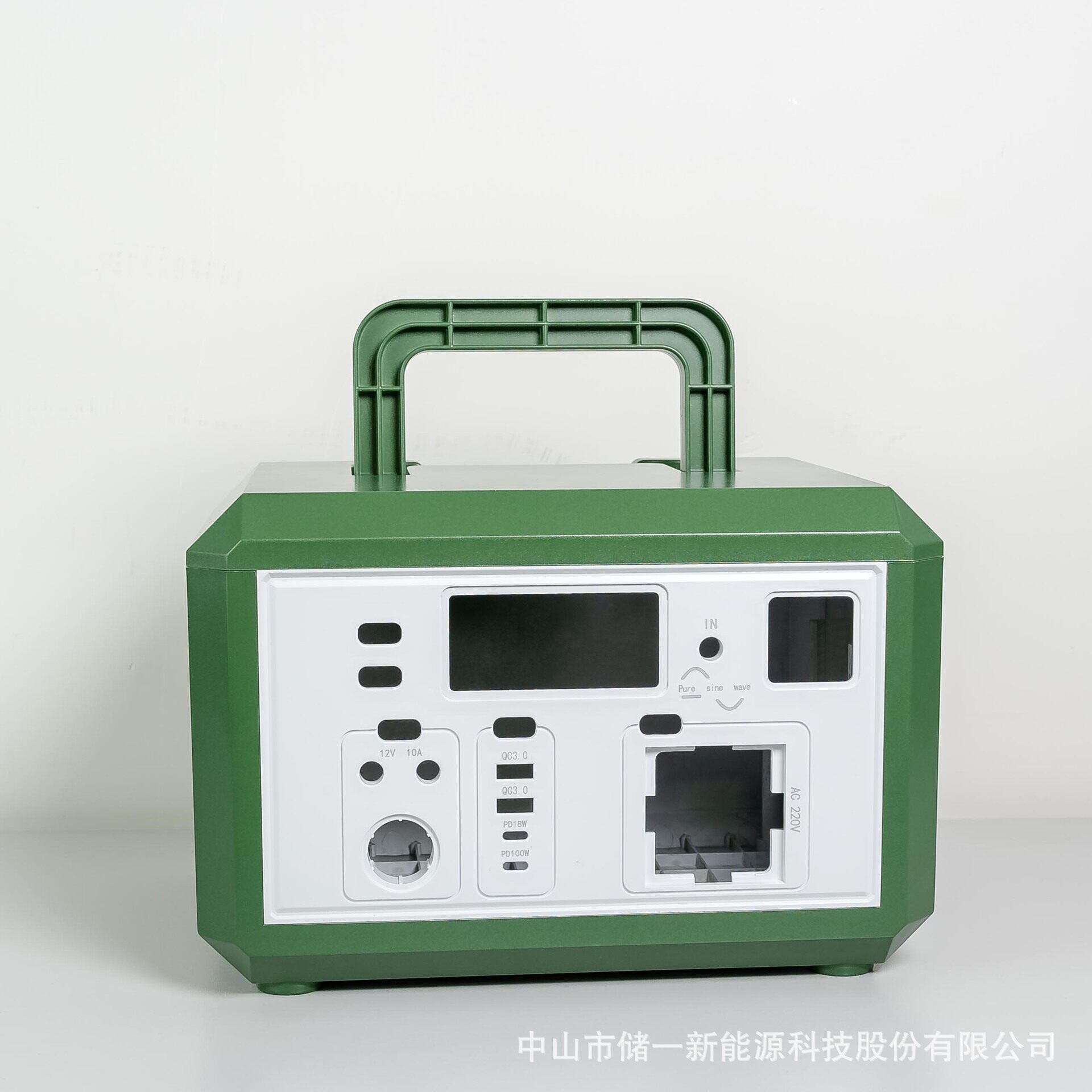 600w800w户外储能电源外壳阻燃PC材质大容量应急移动蓄电池外壳