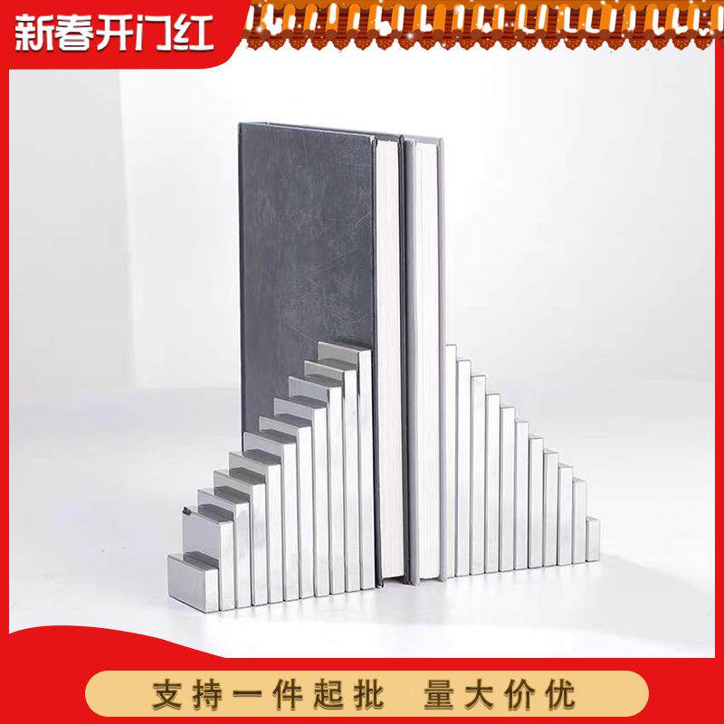 书SJSD现代轻奢水晶书挡书靠书立样板间书房架书摆办公室桌装饰家