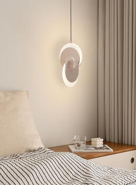 新网红卧17431室床伸头可缩小吊款灯吧台卧楼梯餐厅主儿童房吊线