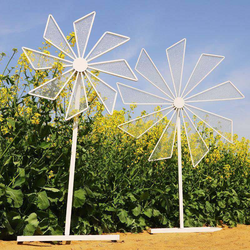 新款庆铁道具旋转摩天轮风车艺路布引婚礼TB678605舞台迎宾区置婚