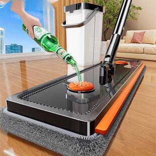 手刮刮乐拖IEI把家免手洗225新款拖净一0平板拖带桶一用整套