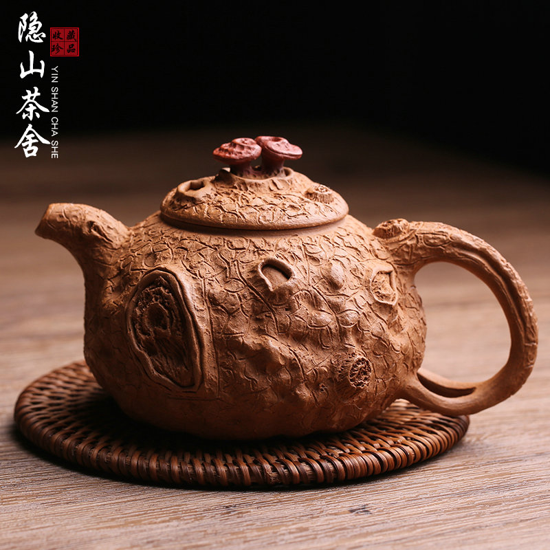 宜兴原矿紫砂壶供春壶仿生器花器纯全手工名家泡茶壶功夫茶具茶器