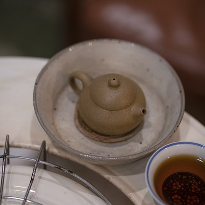 宜兴紫砂壶 台西本山绿泥 段泥 小壶 100CC 文人壶 文旦壶 一人饮