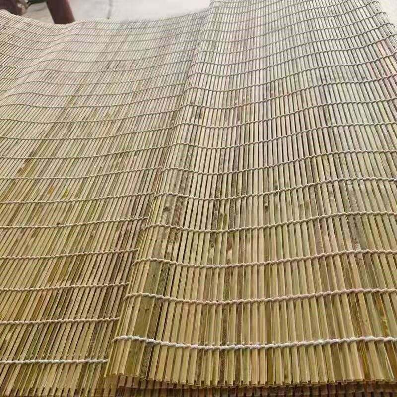 竹帘晒东西晾晒萝卜枸杞晒干茶叶咸菜家用装修围栏等用竹编制品
