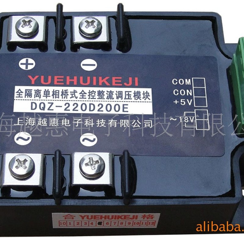 隔离单相桥式全控整流调压模块DQZ-220D200
