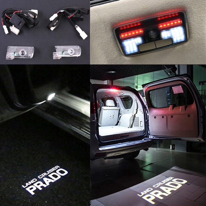 专用10-22普拉多踏板灯霸道改装迎宾灯氛围灯照地车底盘灯免破线