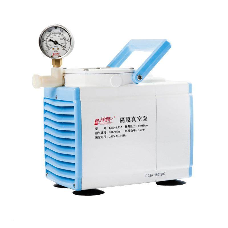 天津津TIU腾膜隔膜真空泵M系列电动防抽G真空腐泵无油隔真空泵