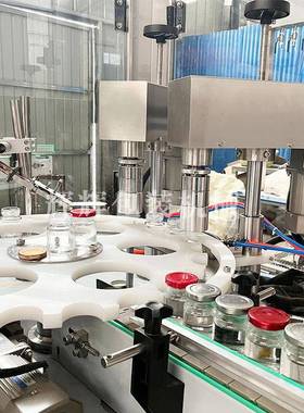 商用成花生酱蜂蜜灌装设备玻璃瓶酵生素豆奶套RUY饮品灌装产线