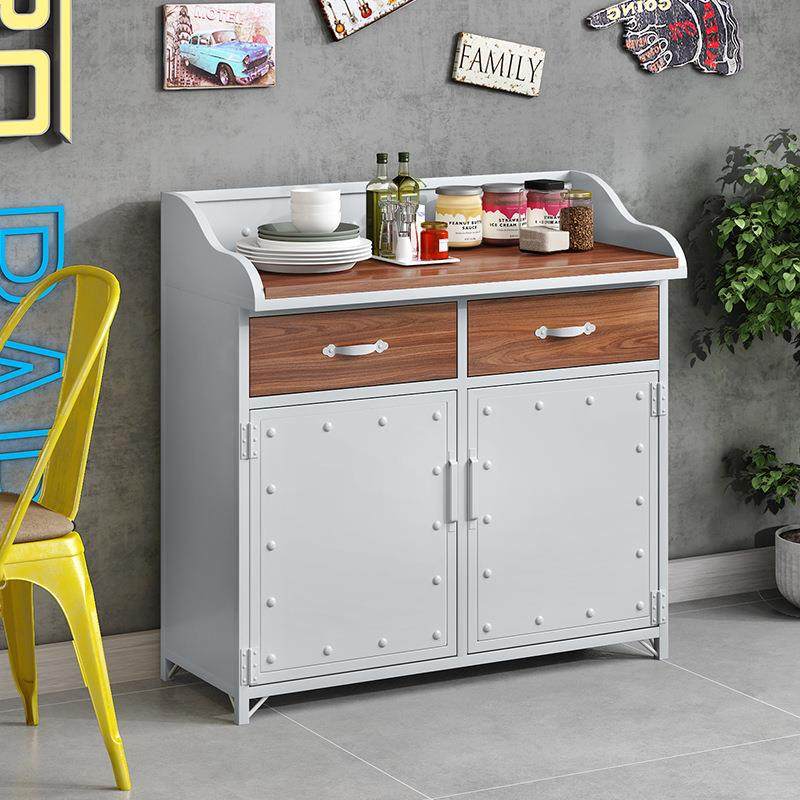 复古JTD铁艺工业风用水餐边柜实木物备餐柜碗柜茶柜金属储柜商调,电子元器件市场,其它元器件,淘宝优惠券,粉丝福利购,淘宝优惠卷