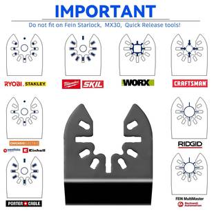厂家6CLB8装 pcs万用配件套边摆动机打磨锯片宝修机工具