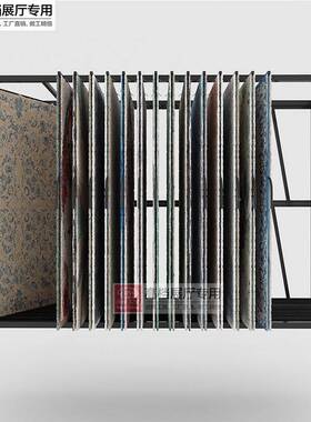 雅工贸翻页墙地毯墙纸布多功瓷砖架地毯展能架泊窗帘DT003样品展