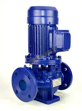 立式单级热清水道泵ISG管65-50IB三相水循环管无品牌/道离心泵15K