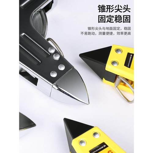 钢波斯高精OEX1卷度钢架尺架式尺长钢带尺大卷尺手提皮卷尺50米00