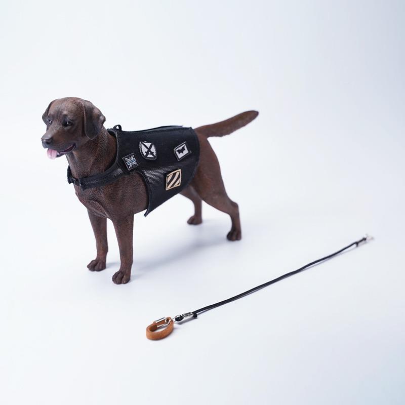JM072XK犬1/6拉布拉多宠物狗仿真模型动物载摆件树脂车艺工品