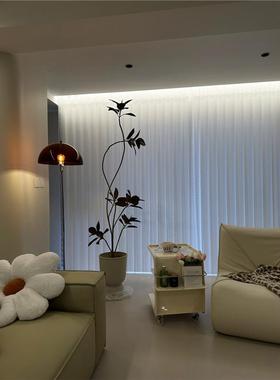 海地虹皮景品黑金刚橡树仿真植轻绿奢室内假LCG花客厅大型落盆栽