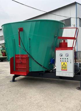 草青储均匀混合机立式24方TM搅拌BSZ机配置参数料省工R养殖拌草机