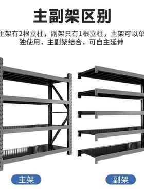 炎恩钢制仓仓仓储货架多层重型置YANEN-CC商物库架落地铁架用储置