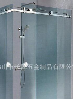 长固室玻璃移门推五金生10*30方管滑轮玻PZZ璃吊浴轮卫间拉双门套