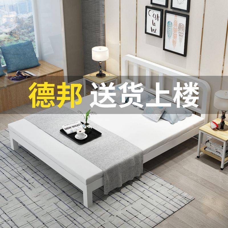 包欧式铁邮艺.床1.8米双人床15TXN米床单人床地中海公主床铁架铁