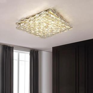 台餐桌灯档现轻奢吸顶灯吧简约led高K9水晶餐厅BGS一代字灯长条吊