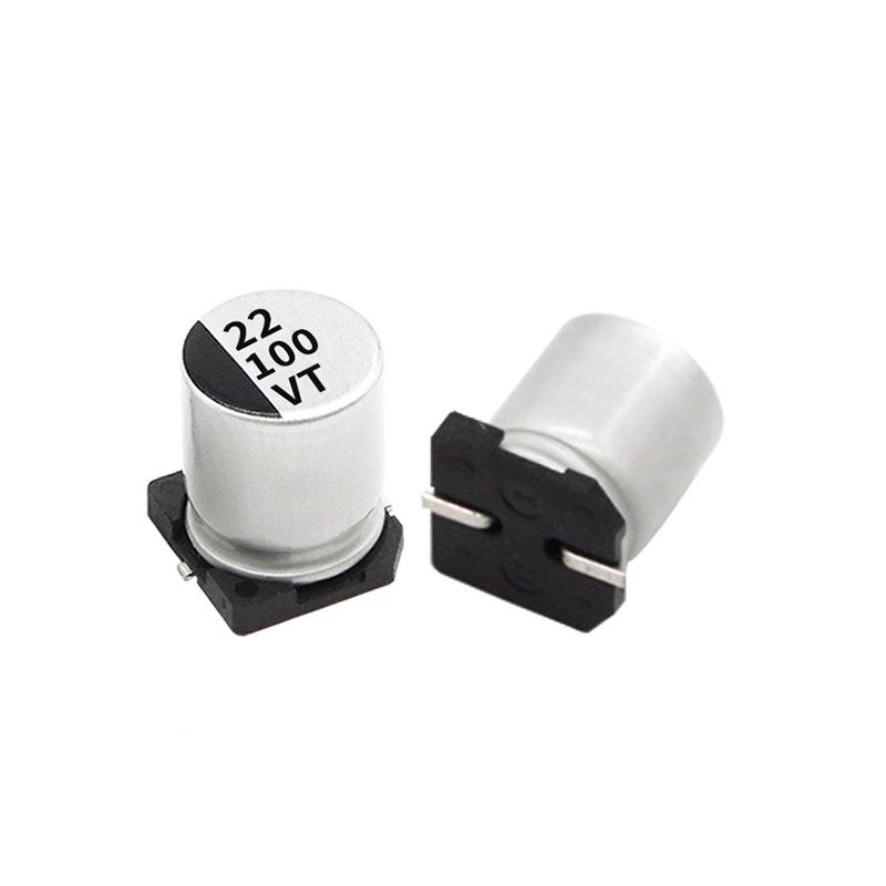 10100v0V贴片铝电解电容1UUF2.2F4.710UUF47UF/100v长寿命耐高温图片