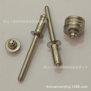 单鼓铆钉不锈鼓钢单铆钉304全不钢单抽芯铆鼓钉M锈3.NLO2单鼓拉铆