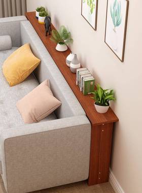 ZVB书后墙上置物架架后置靠墙客厅沙床头发缝隙床尾收纳置物架架