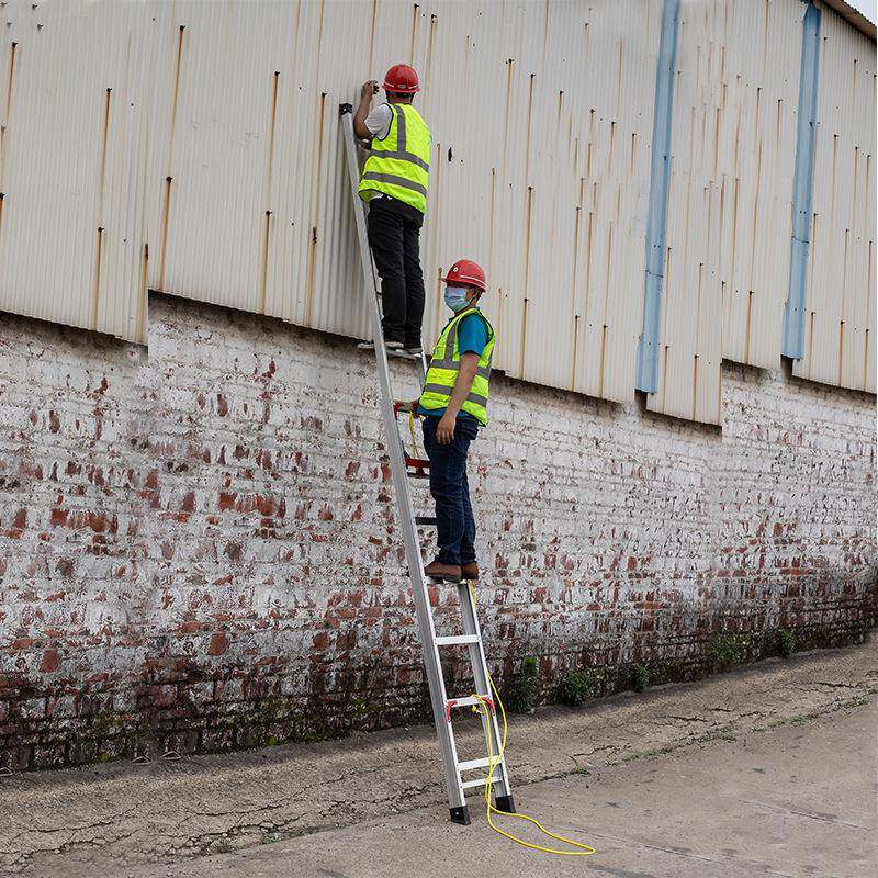 家用工梯铝合金阁楼梯单边加厚轻直便升程降无品牌/梯宽踏板2-1米