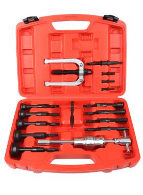 16249件套内轴承器锤滑拉马取出汽修內孔培林拔轮器鼓轴承拆卸工