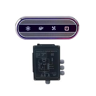 西沃CJE智尔能温控浴缸控力制器水耐用浴室控防制器亚克面板