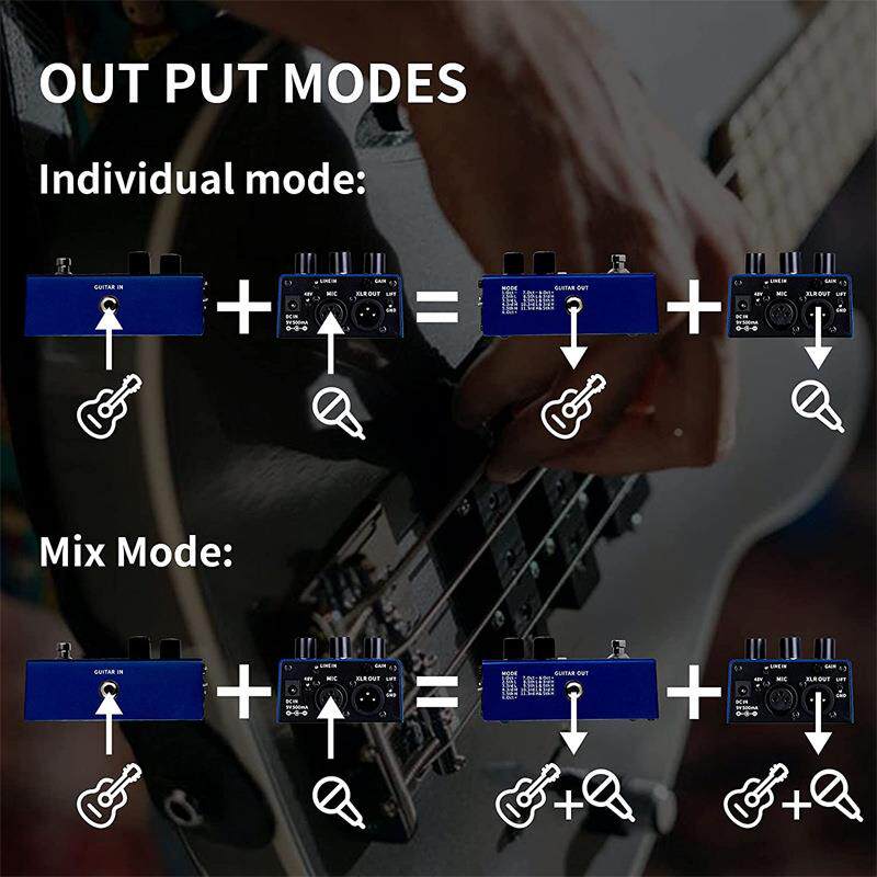 FLAM器和MA电木吉他效果器和声吉他单块伴奏效果人声器声效tb-694