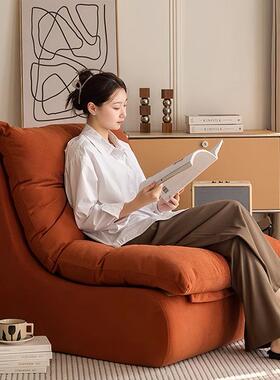 真压缩懒人沙发小户型阳台客椅厅靠背书单房卧室人休YVX空闲椅榻