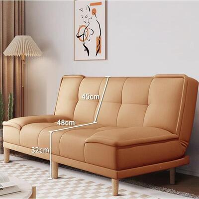 猫艺抓皮多功能折叠发床两用小户型沙发布沙10254168简约客厅公寓