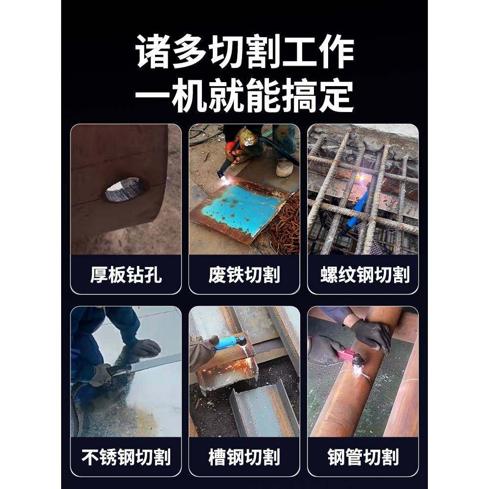 兰8博等离体子切割机一机LGK100内气置泵电焊XQL两用220v工业级30